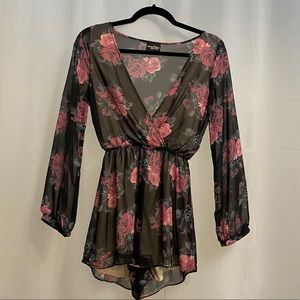 Floral Romper